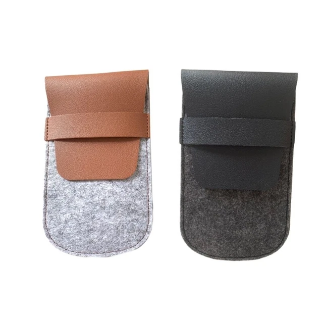 Versatile Watch Box Jewelry Display Case Felt and PU Leather Travel Case for Men