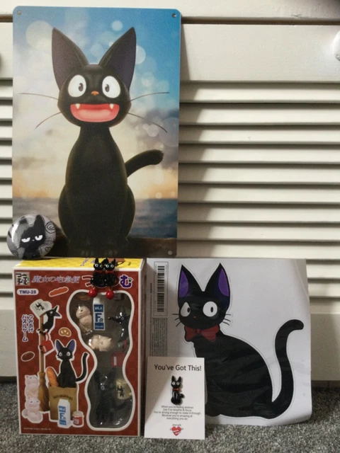 OFFICIAL STUDIO GHIBLI Figure Doll Kiki's Delivery Service Kiki Jiji OFFICIAL STUDIO GHIBLI Figure Doll Kiki's Delivery Service Kiki Jiji