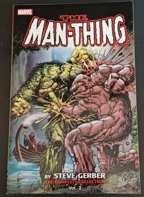 Man-Thing by Steve Gerber Complete Collection Vol 2 TPB 1302902415 Mike Ploog