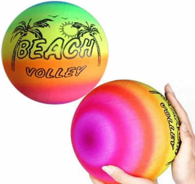 KEYCRAFT Pneumatique 20.3cm Arc-en-Ciel Balle - GL210 Gonflable Footy Ballon Les