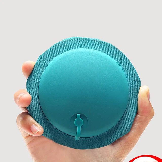 U-Shape Travel Pillow Air Inflatable Pillows Folding Press Type Neck Cushion HQ