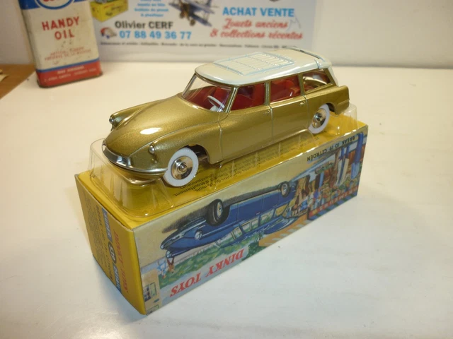Dinky Toys France N°539 - Citroën ID 19 Break - Version Tardive - Boîte 556