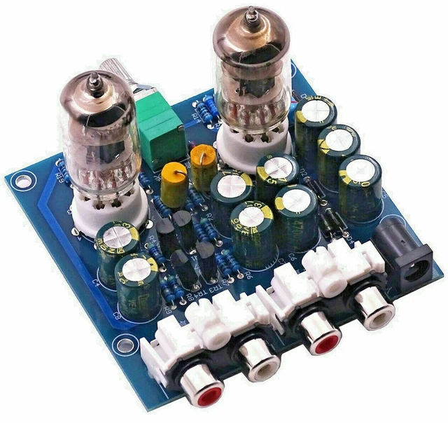 VALVE AMPLIFIER 6J1/2 Valve Tube stereo preamplifier Pre Amp KIT DIY UK