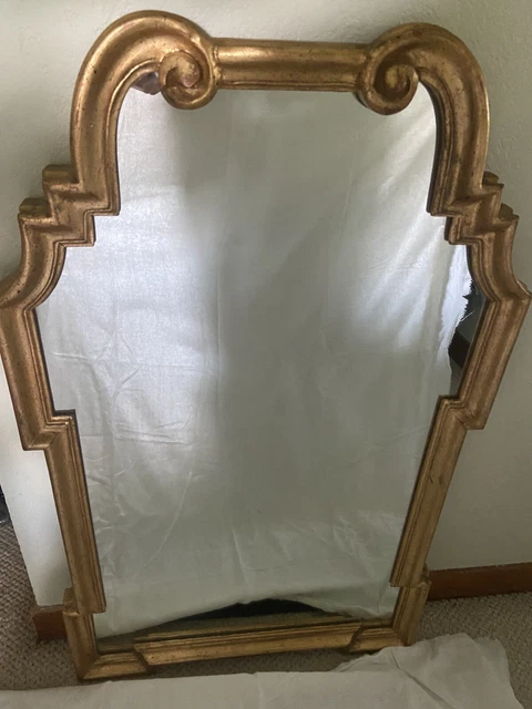 Kent Coffey Hollywood Regency MCM Italian Mirror Gold Midcentury Modern