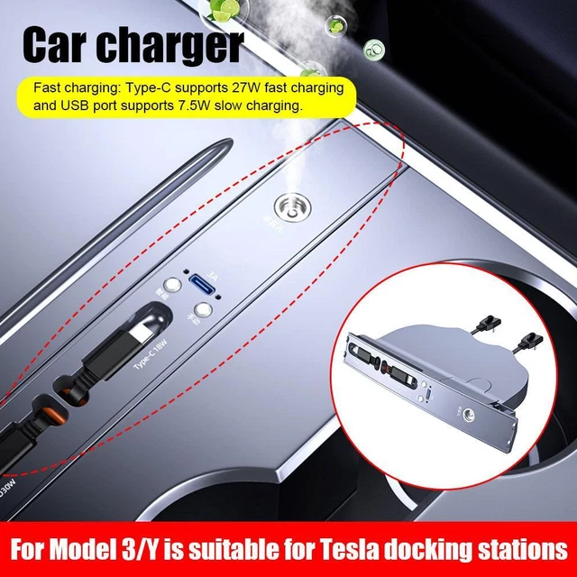 Portachiavi Silicone Per Tesla Portachiavi In Silicone Per Tesla Model 3 /S/X/Y - Porta Carte Di Credito, Nero, Con Anello In Acciaio
