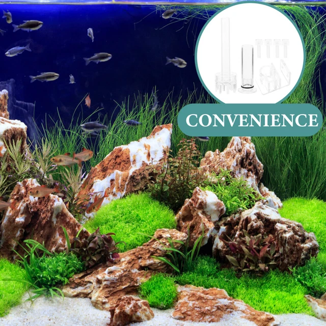 Supporto Per Tubi Acquario - 5 Fori, Trasparente, Fissaggio Sicuro - Foto 12