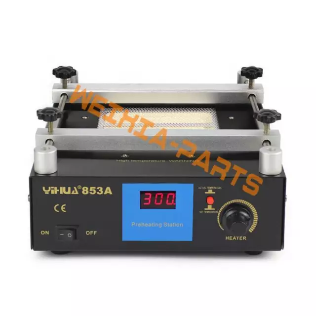 Nuova saldatrice aria calda preriscaldata 600 W YIHUA-853A stazione di riparazione riparazione BGA