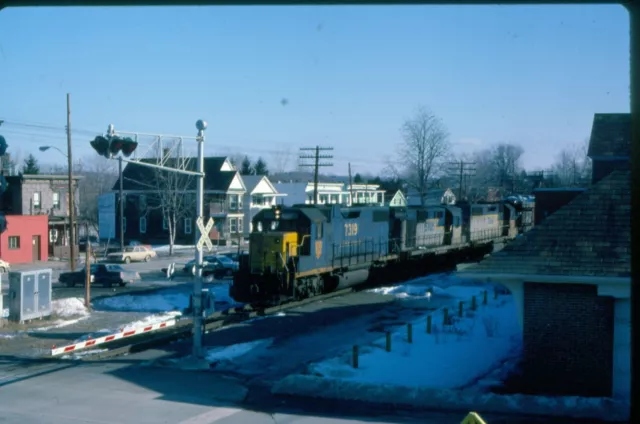 Delaware & Hudson (D&H) #7309 Northbound @ Mechanicville R