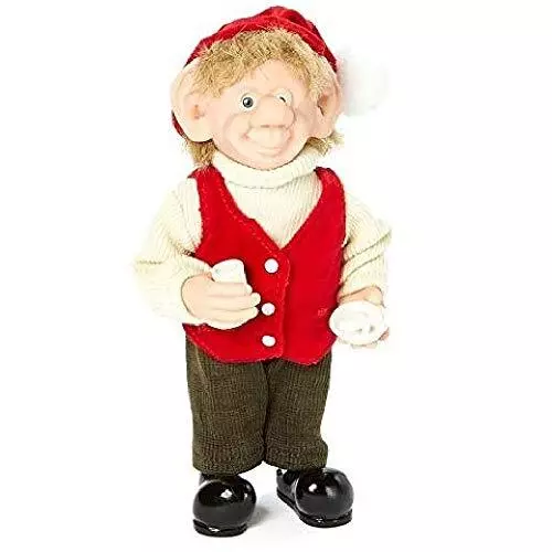 Zim's The Elves Themselves Thadius The Elf Christmas Figurine New