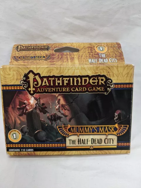 *INCOMPLETE* Pathfinder Adventure Card Game Mummy's Mask The Half Dead City