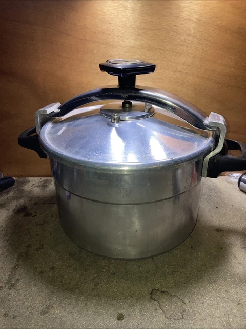 Cocotte Minute SEB 8 Litres Ancienne En Aluminium Vintage - Années 70