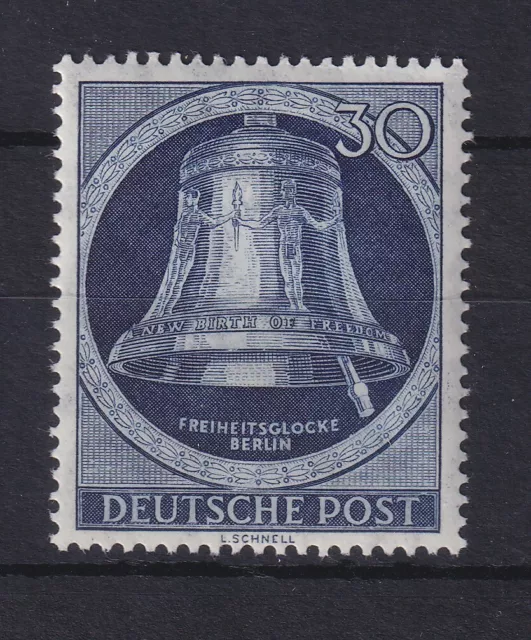 Berlin 1951 Freiheitsglocke 30 Pf preußischblau Mi.-Nr. 78 postfrisch **