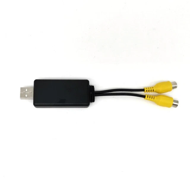 VIDEO OUTPUT CONVERTER Adapter SB To RCA Interface For Car Android