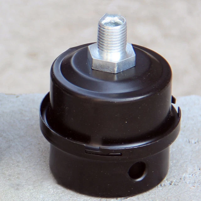 Silenziatore Per Compressore Aria - Filettatura Maschio 3/8PT, Nero, 16mm - Foto 13