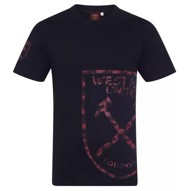 West Ham United FC officiel - T-shirt - football - motif graphique - pour enfant