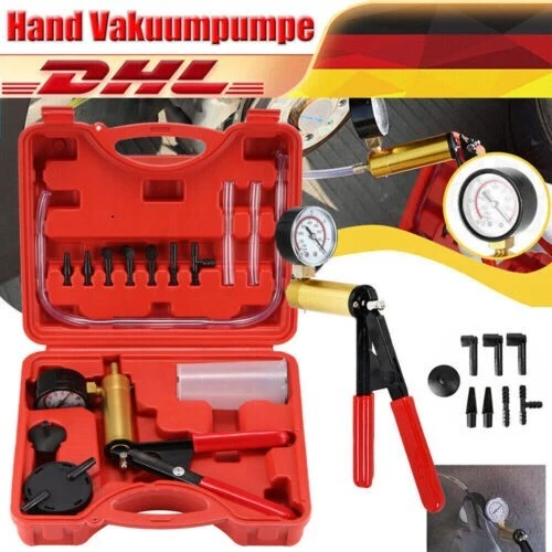 VakuumpumpeBremsenentlüftung Druckpumpe Vakuum Druckprüfer Bremsenentlüfter KFZ