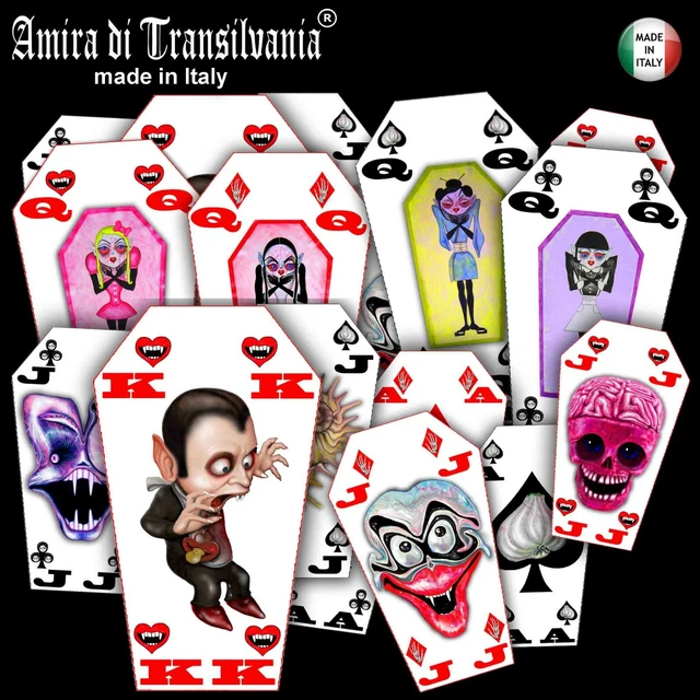 tarocchi dei vampiri mazzi di carte da gioco bridge poker fumetti collezionabili