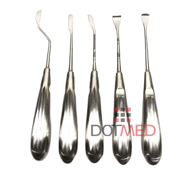 tastan cakir micro nasal saw, 5 pcs set of rhinoplasty saw instruments