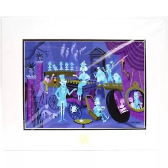 Disney Parks Haunted Mansion 31 Ghosts Right Print By SHAG
