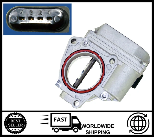 THROTTLE BODY FOR Audi A4 B6 B7, A6 C6, Skoda Superb 3U4 1.9 2.0 TDi £