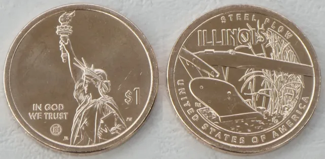 USA American Innovation Dollar - Illinois 2024 D unz.