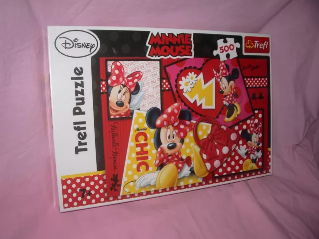 Puzzle - SCHMIDT SPIELE - Disney, Mickey & Minnie - 500 pièces
