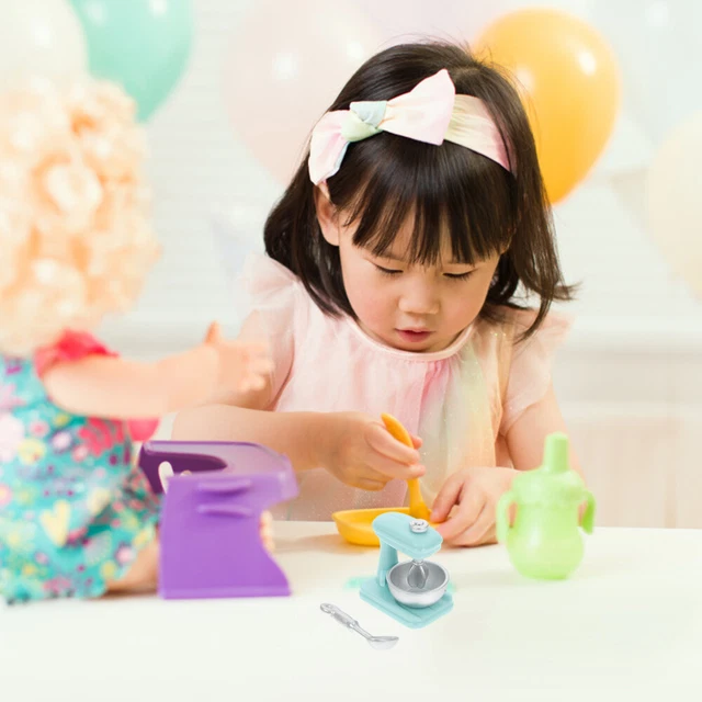 2 PACK TODDLER Kitchen Mixer Toy Blender Model Plaything for Kids Child