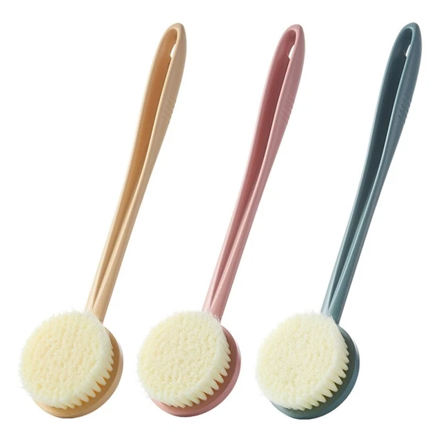 Cepillo de exfoliante corporal de baño suave y firme para hombre mujer ducha exfoliador