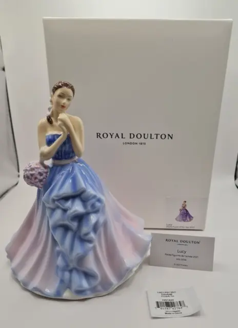 Royal Doulton Lucy HN5939 Petite Figure of the year 2021 with Original Box