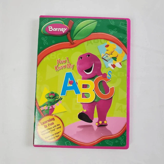 BARNEY - NOW I Know My ABC's (DVD Region 4) ABC for Kids
