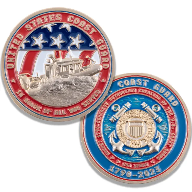 2023 Limited Edition US Coast Guard Birthday Coin