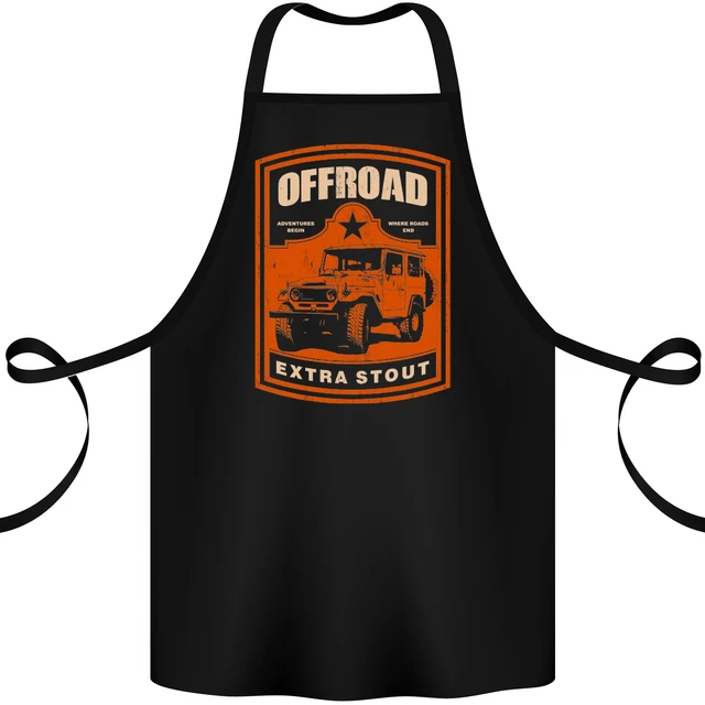 Offroad Extra Stout 4X4 Offroading Off Road Cotton Apron 100% Organic