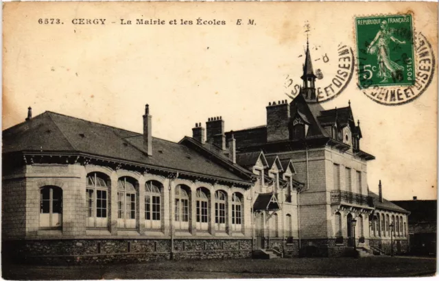 CPA Cergy La Mairie et les Ecoles FRANCE (1309253)