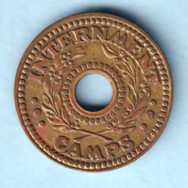 Australia - Internment Camps.  (WW.11) One Penny.. EF 2