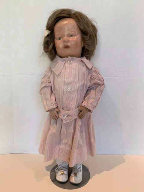 1911 Schoenhut 17.5" Walker Doll, Exc Condition 2