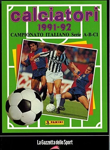 Calciatori 1991-92 La Gazzetta Dello Sport Ristampa Figurine Panini