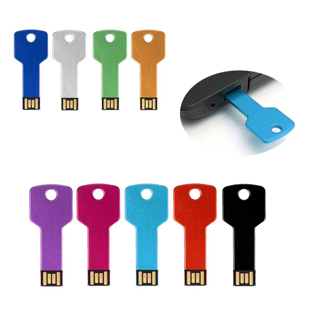 8GB/16GB/32GB/64GB/128GB Metal USB 2.0 Flash Drive Bolígrafos Memoria