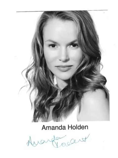 Amanda Holden Hand Signed Actress, Singer & Britain's got Talent  6x4 Photo