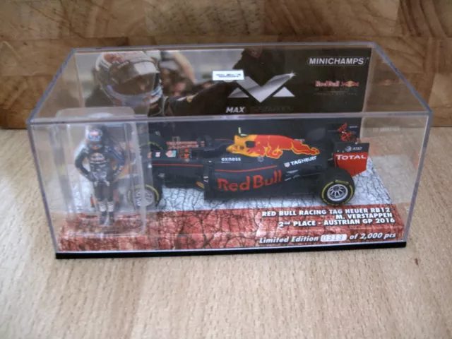 M. Verstappen - Red Bull Racing RB12 - Austrian GP 2016 - Minichamps 1:43