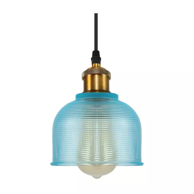 Industrial Retro Loft Style Glass Vintage Ceiling Wall Lamp Shade Pendant Light