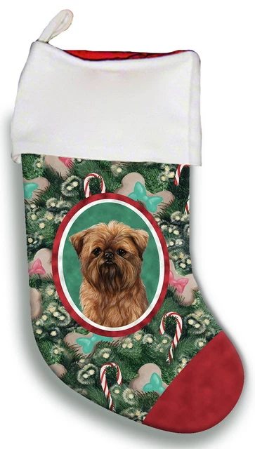 Christmas Stocking - Brussels Griffon 11128