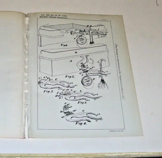 Improvements In Umbrella Holders Patent Holmes Toronto Canada 1898