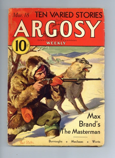 Argosy Part 4: Argosy Weekly Mar 18 1933 VG