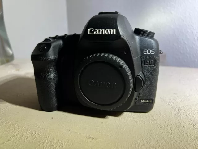 Canon EOS 5D Mark II 21.1 MP Digital SLR Camera - Black (Body Only)