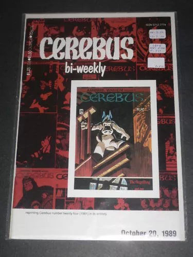 Cerebus Bi-Weekly #24 VFNM Aardvark Vanaheim October Oct 1989