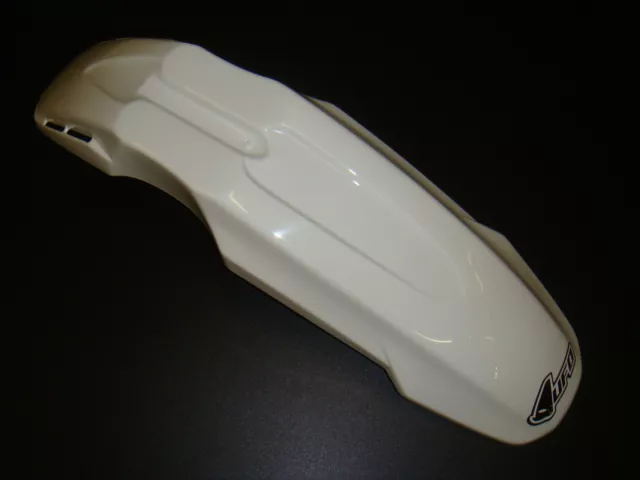 Ufo Universal Supermoto Front Fender White 1029-041