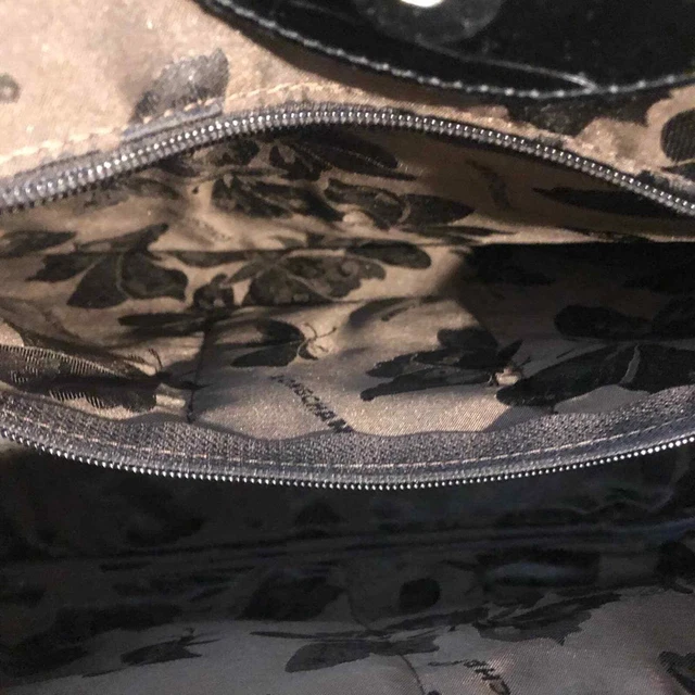 Longchamp Leather Tote Bag Croc Embossed Black Clean Authentic Dust Cover France 6