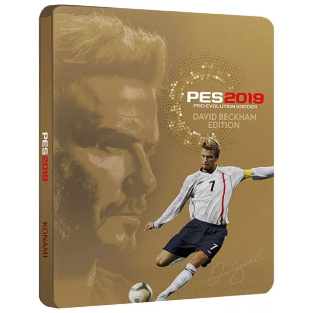 Pes 2019 Beckham Steelbook Edition Ps4 Pro Evolution Soccer 19 Italiano Nuovo