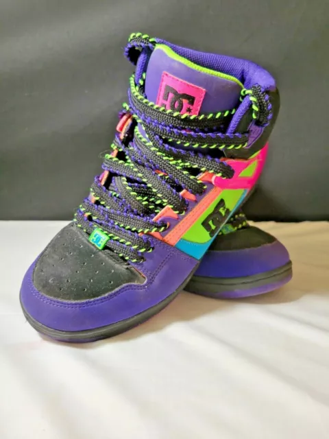 Dc hotsell shoes neon
