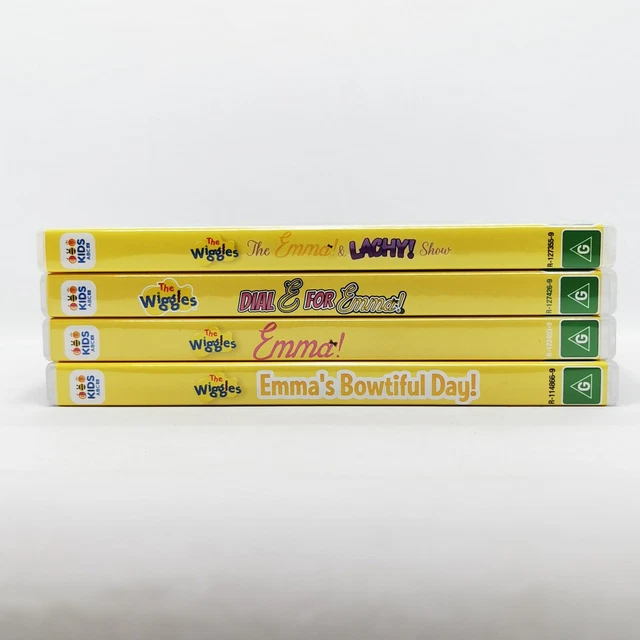 THE WIGGLES The Best Of Emma DVD Box Set Collection Bowtiful Day the-wiggles-the-best-of-emma-dvd-box-set-collection-bowtiful-day